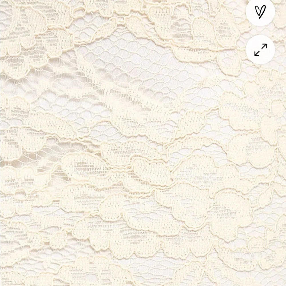 Lulu's Ivory Lace Sheath Mini Dress - Picture 5 of 16